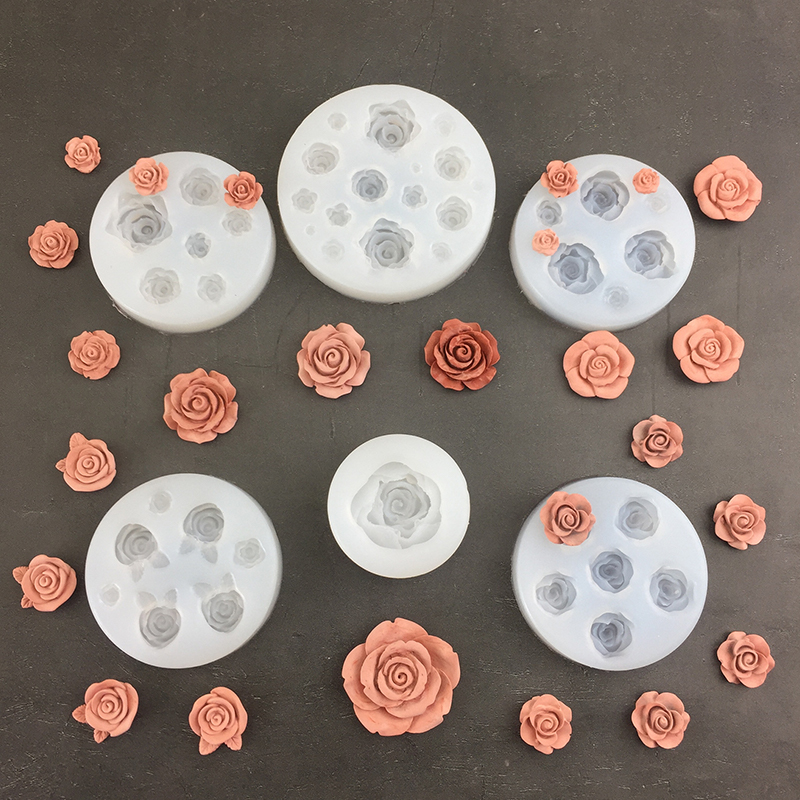 3D Rose Flower Shape Leaf Sili - Eco Soap recension och pris