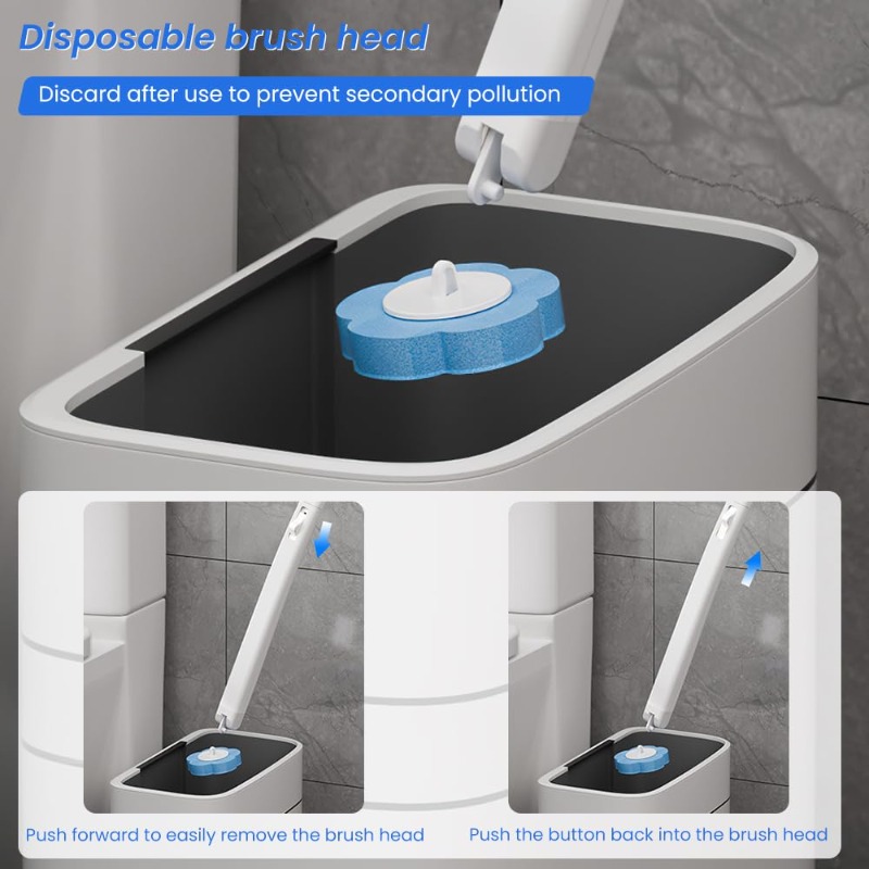 Disposable Toilet Brush Cleane - Eco Sponge recension och pris