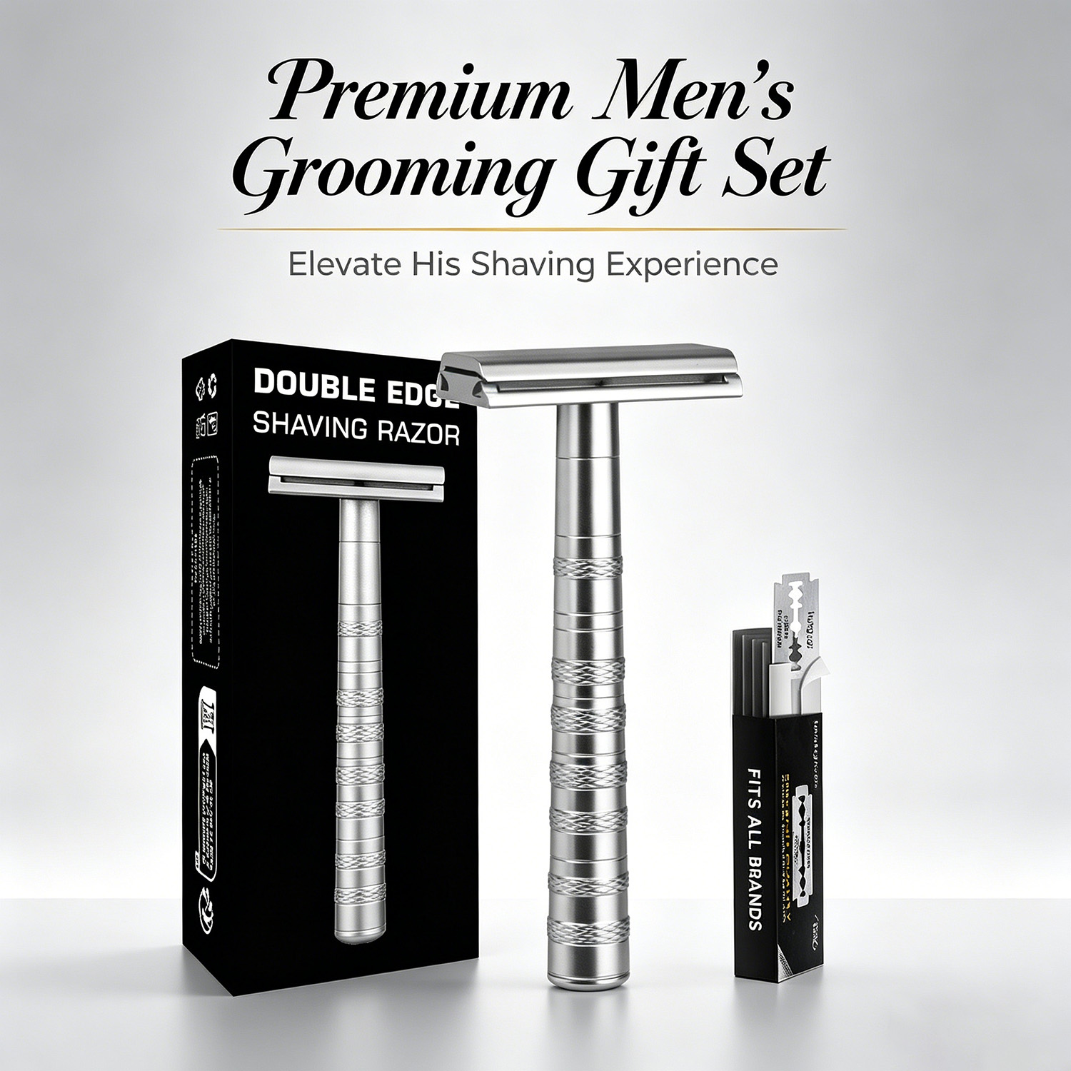 Double Edge Safety Razor with  - Safety Razor Handle recension och pris