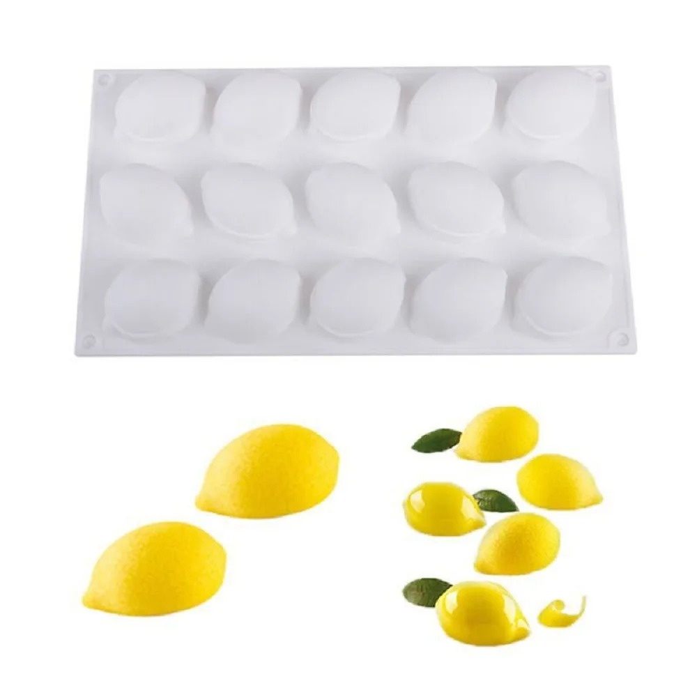 15 Cavity Lemon Food Silicone  - Eco Soap recension och pris