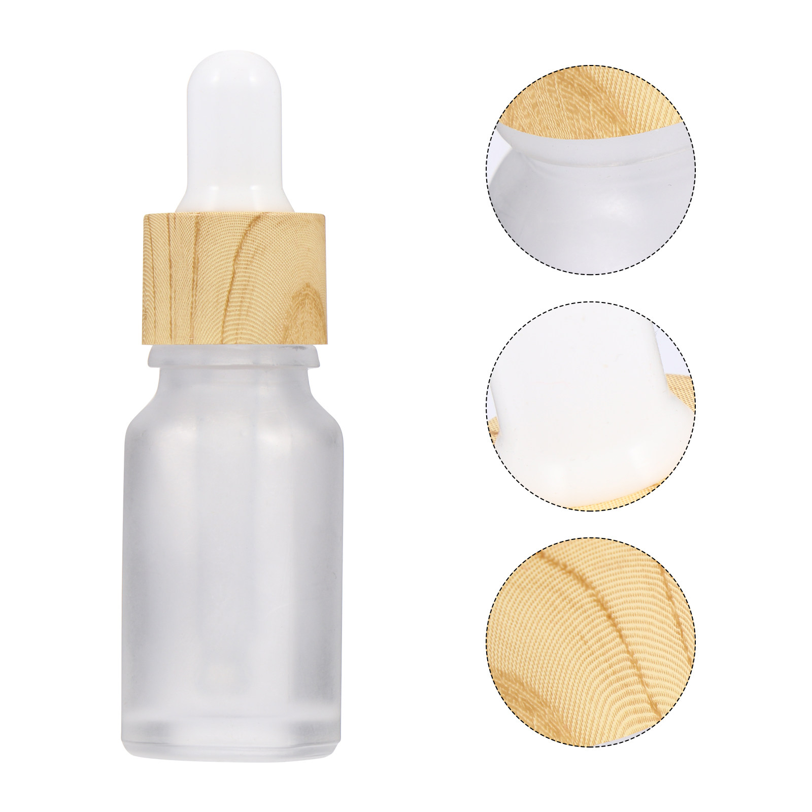 4Pcs Essential Oil Holder Glas - Reusable Bottle recension och pris