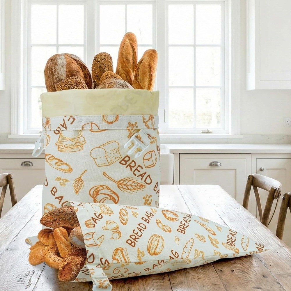 New Reusable Beeswax Bread Bag - Reusable Bag recension och pris