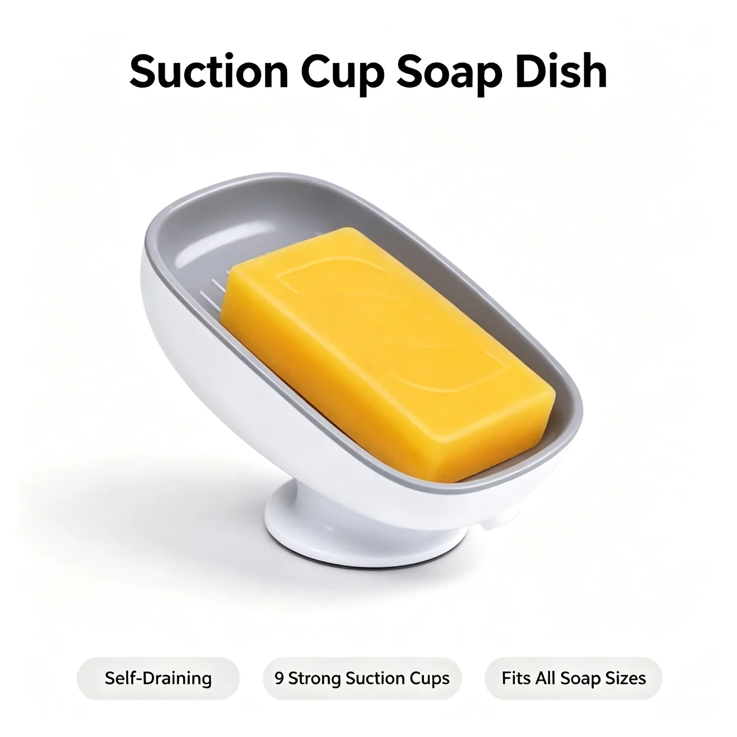 1pcs Drain Soap Holder Leaf Sh - Eco Sponge recension och pris