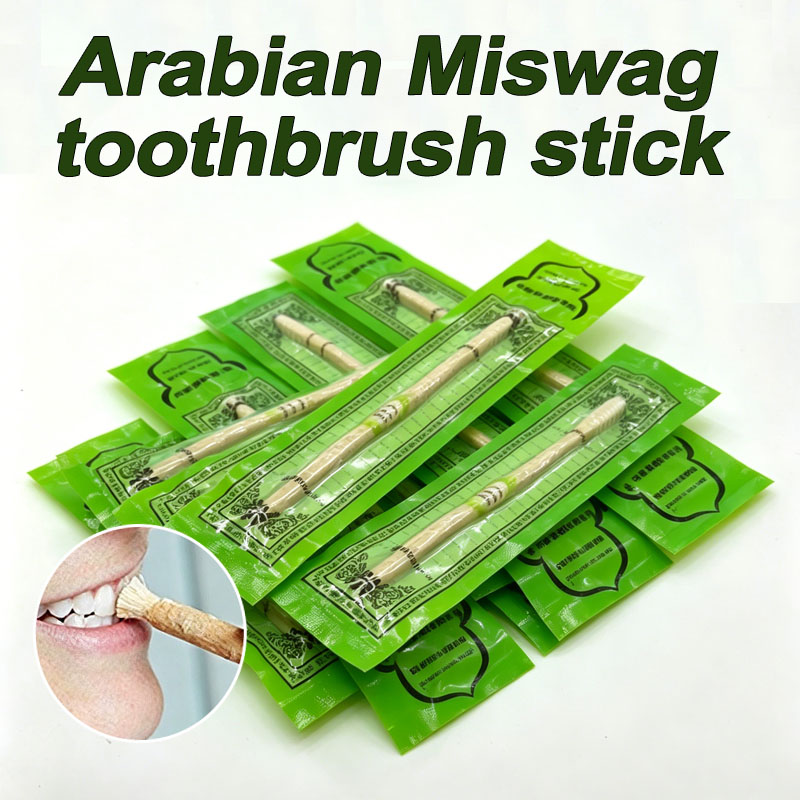 Natural Miswak Tootbrush Vacuu - Bamboo Toothbrush recension och pris