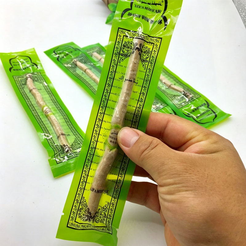 Natural Miswak Tootbrush Vacuu - Bamboo Toothbrush recension och pris