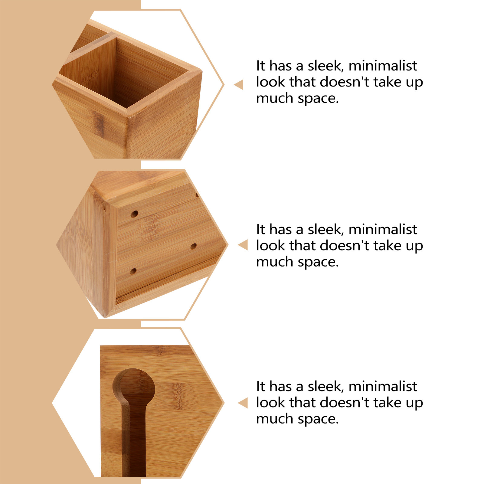 Bamboo Cutlery Holder for Tabl - Bamboo Cutlery recension och pris